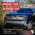 thumbnail image 3 of AMERICAN MODIFIED Grille w/Emblem Base for 19-21 Chevy Silverado 1500, Chrome, 3 of 12