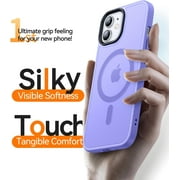 Entronix Shockproof Magnetic Phone Case for iPhone 11, Purple
