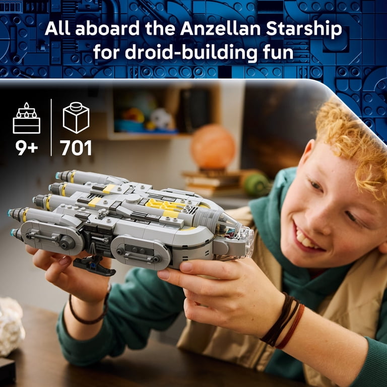 LEGO Star Wars: The Mandalorian and Grogu Anzellan Starship