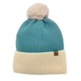 thumbnail image 3 of Empire Cove Winter Ribbed Knit Beanie with Faux Fur Pom Pom Hats Gifts for Her, 3 of 4