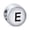 Silver-E, variant on Bling Jewelry Womens .925 Sterling Silver Block Circle Letter F Alphabet Initial Charm Bead for Bracelet