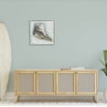 thumbnail image 2 of Stupell Industries Nautical Conch Shell Painting Gray Framed Art Print Wall Art, Design by Erica Christopher, 2 of 7
