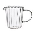 thumbnail image 1 of Jarra de vidrio elegante para crema de leche y café, jarra para servir, jarra para crema de leche, jarra para cocina, 1 of 5