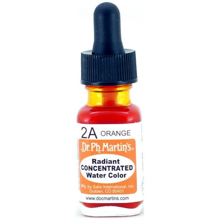 UPC: 0090385402100 | Dr. Ph. Martin s Radiant Concentrated Water Color  0.5 oz  Orange (2A)