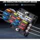 thumbnail image 2 of Caja de fusibles de 6 vías 12v 32V 100A portafusibles con 10 fusibles 6 indicadores LED cubierta protectora + 2 uds pegatinas de coche esquí esquí Gafas de esquí, 2 of 5