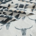 thumbnail image 3 of Wrangler Dakota Grey 60" X 70" Throw Blanket, 3 of 8