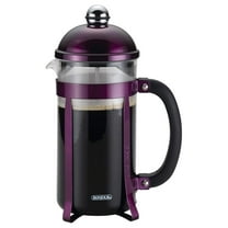Maximus French Press Coffee Maker, 8 Cup - Borosilicate Glass & Stainless Steel
