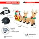 thumbnail image 2 of Inflable Navideño La Merced Trineo Con Santa Tirado Por Renos Poliéster PU Alta Resistencia Iluminación Led, 2 of 6
