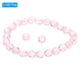 thumbnail image 3 of Uxcell 10mm cuentas de acrílico para hacer joyas, paquete de 100 cuentas redondas de acrílico facetadas para pulseras estilo 2, rosa, 3 of 5