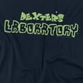 thumbnail image 2 of Dexters Laboratory Dexters Logo Women's T Shirt, Navy, Large, 2 of 6