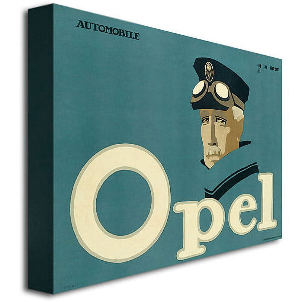 Trademark Art "Opel, 1911" Canvas Wall Art by Hans Rudi Erdt