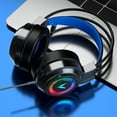 thumbnail image 6 of RKZDSR PC Gaming Headset with 7.1 Surround Sound - USB PC Headset with Noise-Cancelling Mic and LED Light - Perfect for Gaming and Communication, 6 of 9