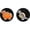 Dinosaur - Gray & Pumpkin, variant on Astropic 2Pcs Eye Patches for Kids | Boys Dinosaur Eye Patch for Glasses | Medical Eye Patches for Children with Lazy Eye | Amblyopia Eye Patch for Toddlers (Right Eye)