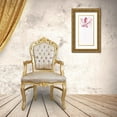 thumbnail image 3 of Craven, Katrina 11x18 Gold Ornate Wood Framed with Double Matting Museum Art Print Titled - Sketchy Floral II, 3 of 4