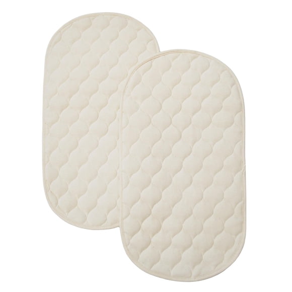 Funda para Colchón American Baby Company Natural con Almohadillas para Cambiador de Pañales 2 Piezas