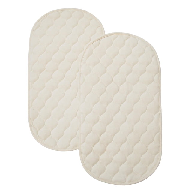 Funda para Colchón American Baby Company Natural con Almohadillas para Cambiador de Pañales 2 Piezas