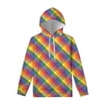 thumbnail image 3 of Sudadera con capucha con estampado de rayas de arcoíris para hombres y mujeres, sudadera con capucha con estampado 3D del orgullo gay LGBT, sudadera con capucha de manga larga, sudaderas de calle, 3 of 5