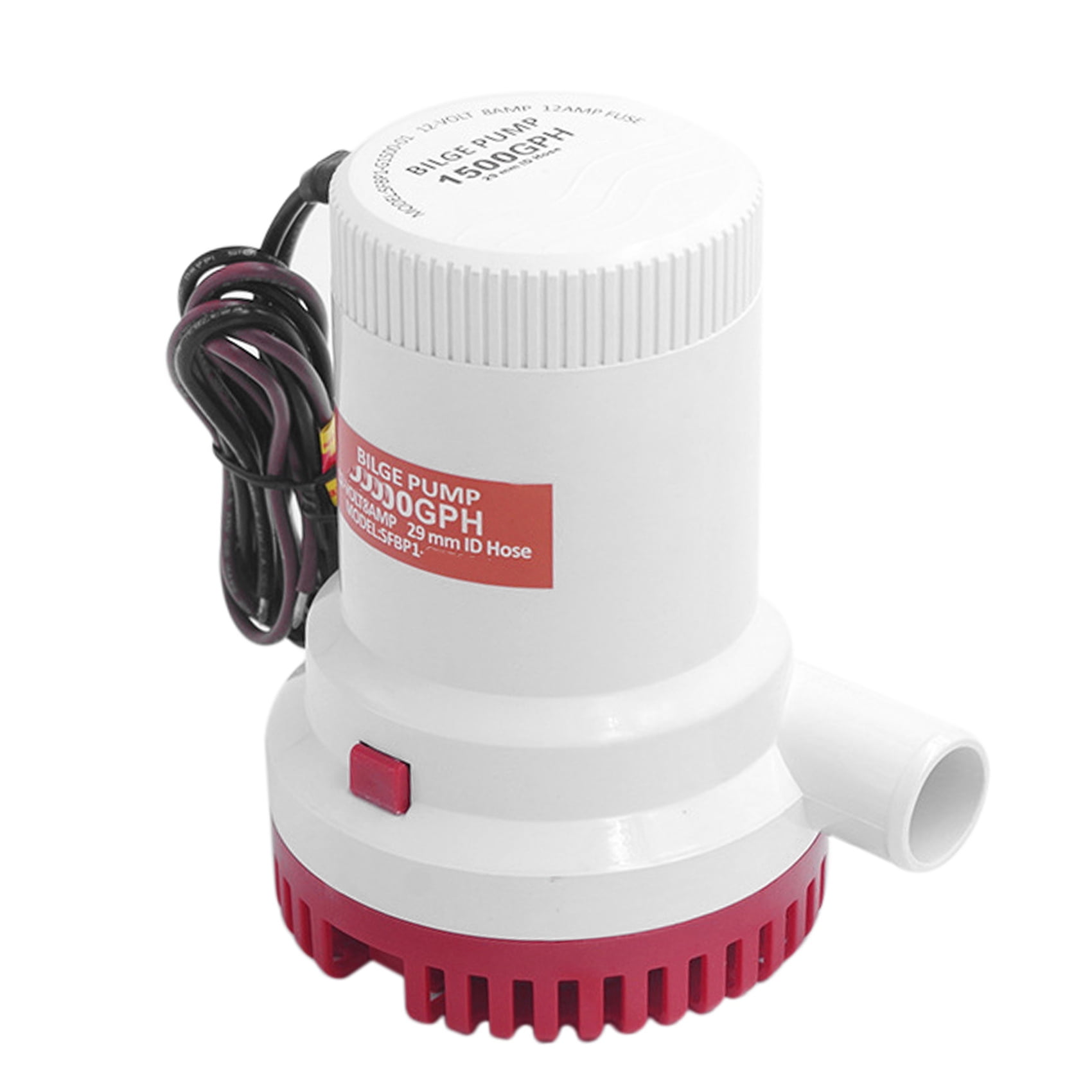 DC 12V Automatic Bilge Pump Submersible Boat Water Pump Electric Pump