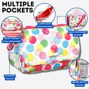 J World Womens Terry 15 Messenger Bag for School and Travel, Speckle