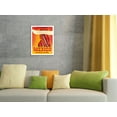 thumbnail image 4 of Mexico - Vintage Airline Travel Poster c.1968 - Master Art Print (Unframed) 13in x 19in, 4 of 4