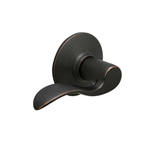 Schlage Accent Aged Bronze Steel Dummy Lever 2 Grade Left Handed