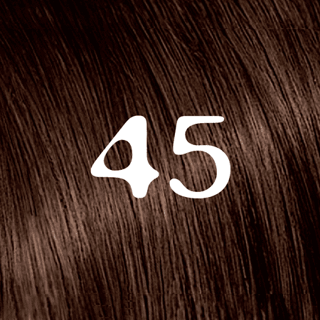 (2 Pack) L'Oreal Paris Feria Multi-Faceted Shimmering Color, 45 French Roast Deep Bronzed Brown