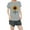 03-Light Gray, variant on Womens T Shirts Loose Fit Light Crew Neck Short Sleeve Plus Size Hawaii Graphic Airoft mit Print Loose Fit Tshirts Shirts for Women Navy Size 5XL