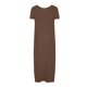thumbnail image 5 of mfyjkho Vestidos para mujer, Vestido largo informal de manga corta con cuello redondo y bolsillos de color liso para mujer, cómodo y para toda ocasión. Vestidos festivos para mujer xxl, 5 of 6