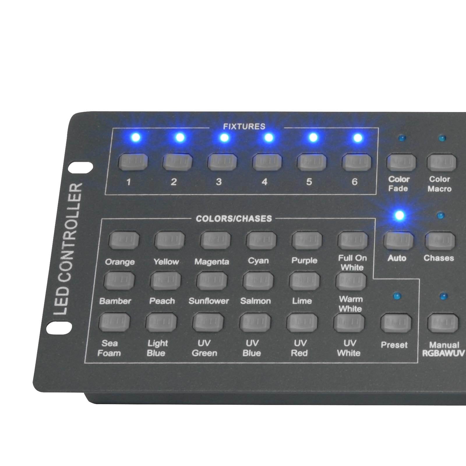 Chauvet OBEY 6 6-Channel DMX Universal DJ Lighting Controller | Up To 6 Fixtures
