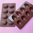 thumbnail image 1 of pitrice Silicone 8 link Easter egg chocolate mold, 1 of 1