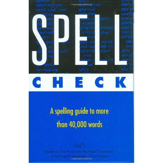 Pre-Owned Spell Check Paperback