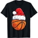 thumbnail image 1 of Camiseta deportiva para hombre con pelota de baloncesto de Navidad, 1 of 2
