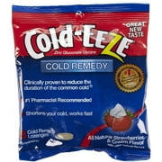5 Pack - COLD-EEZE Lozenges Natural Strawberries and Cream 18 Each