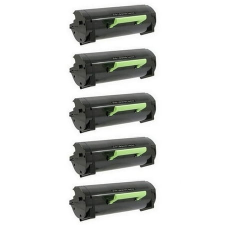 PrinterDash Compatible Replacement for LEX52D2H00/62D2H00-U_5PK - Black price history on PriceWatchPro