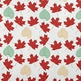 thumbnail image 2 of 20" x 20" Simply Daisy Lots of Leaves Polyester Indoor/Outdoor Pillow, Dark Red Qty 1, 2 of 6