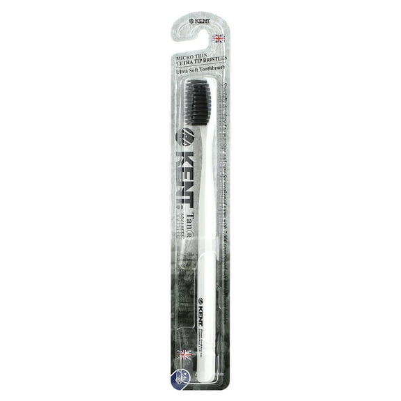 Kent Ultra Soft Toothbrush, White, 1 Toothbrush