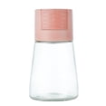 thumbnail image 1 of Inteprter Dispensador de sal, tipo prensa, condimento, hogar, restaurante, cocina, barbacoa, especias, tarro organizador lavable reutilizable Cocina y Comedor Rosa, 1 of 6