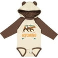 thumbnail image 3 of Inktastic Wyoming Vacation Bear Silhouette Boys or Girls Long Sleeve Baby Bodysuit, 3 of 5