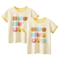 thumbnail image 7 of Esaierr 1-8T Kids Girls Cotton T Shirts Tees Crew Neck Shirt Casual Cartoon Short Sleeve Tees, 7 of 7
