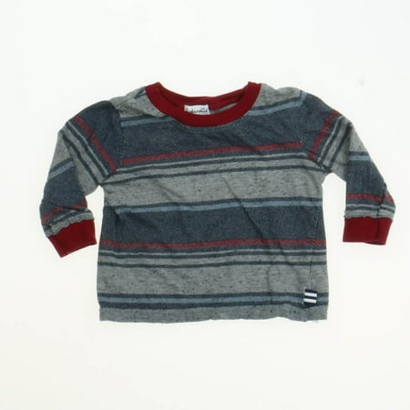 

Pre-owned Splendid Boys Gray | Red | Navy Long Sleeve T-Shirt size: 3-6 Months