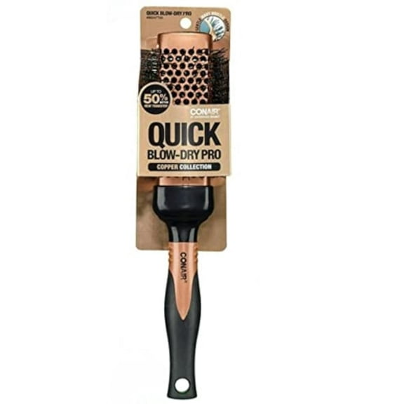 Conair Quick Blow-Dry Thermal Square Hairbrush