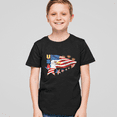 thumbnail image 3 of 4th of July Shirts for Boys USA Shirt American Eagle Shirts for Boys American Flag Patriotic Shirts, 3 of 7