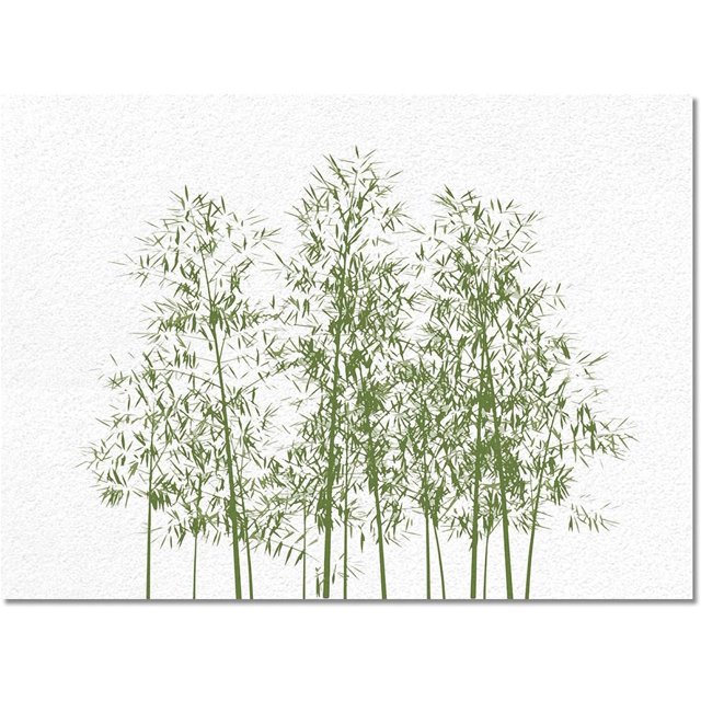 Tapis de Porte Tapis de Bienvenue Encre de Bambou Verte Tapis Frais pour Chambre Tapis de Sol Moderne Maison Entrée Tapis de Sol Décoration Maison Antidérapant Absorbant Cadeau de Pendaison de Crémaillère de Vacances