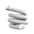 thumbnail image 1 of Shisuyan Universal 1Set White Straight PVC Washer Discharge Hose 40in, 1 of 8