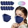 YZHM Adult Disposable Face Masks Outdoor Mask Droplet And Haze Prevention Fish Non Woven Face Masks 50PCS