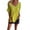 Yellow, variant on Vetement Femme ete 2025 Women's Large V Neck Loose Eighths Sleeve Pullover Medium Pack Juniors Graphic Tops Running Long Sleeve Shirt Women Long T Shirt Women Trendy Compression Shirts T M M
