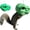 Green A8, variant on Dinosaur Head Squirrel Feeder, Animal Head Hanging Squirrel Feeders for Outside Funny Garden Outdoor Yard Decor