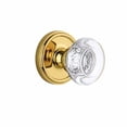 thumbnail image 7 of Grandeur 814255 Georgetown Solid Brass Rose Privacy Door Knob Set - Nickel, 7 of 7