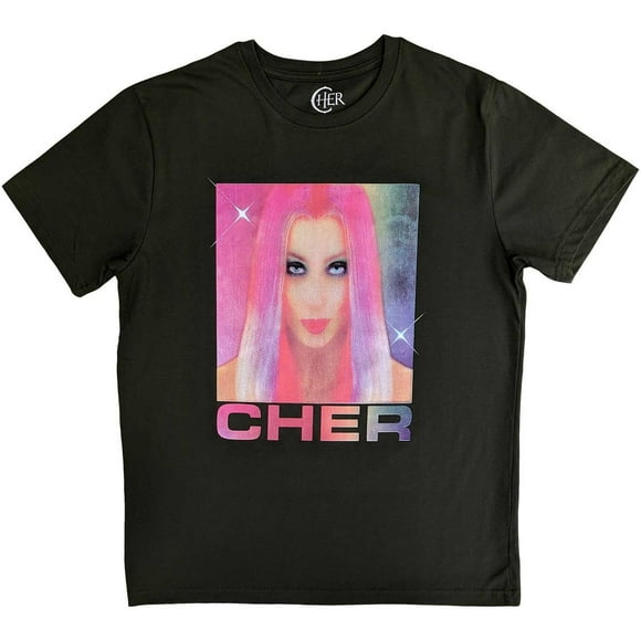 Cher T-Shirt pour Adulte avec Cheveux