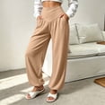 thumbnail image 6 of Gfyviroh Women's Harem Jogger Pants High Waist Workout Yoga Pants Loose Fit Casual Loungewear Sweat Pants with Pockets, 6 of 8